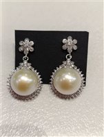 Orecchini Vidali Gioielli Donna in Argento Perla ORAR-95-34 - ORAR-95-34